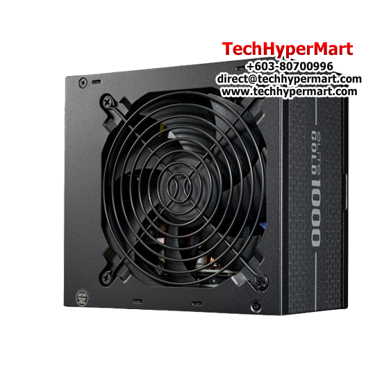 Cooler Master ELITE GOLD 1000 PSU (1000 Watts, 100-240V, Protections UVP, OVP, OPP, OTP, SCP)