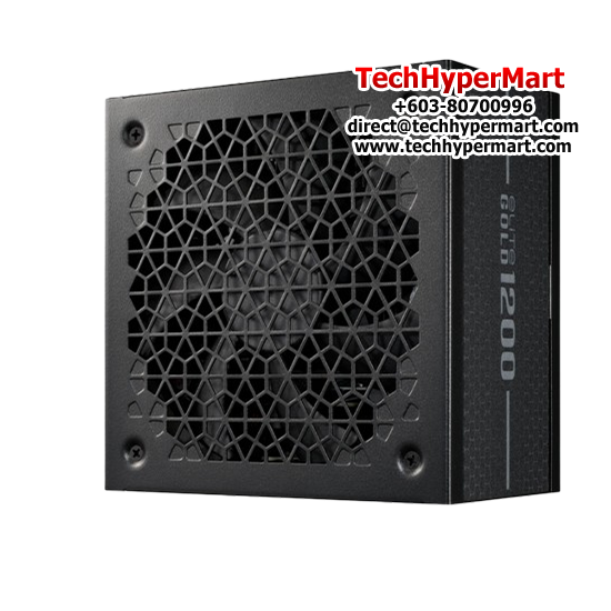 Cooler Master ELITE GOLD 1200 PSU (1200 Watts, 100-240V, Protections UVP, OVP, OPP, OTP, SCP)