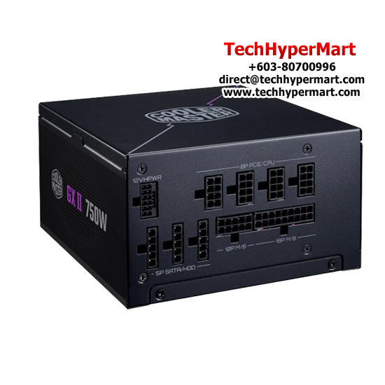 Cooler Master MWE GOLD V3 750 PSU (750 Watts, 100-240V, Protections OPP/ OVP/ OTP/ OCP/ SCP/ UVP)