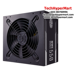 Cooler Master MWE Bronze V2 550W PSU (550 Watts, 100-240Vac, Protections OVP, OPP, SCP, UVP, OTP)