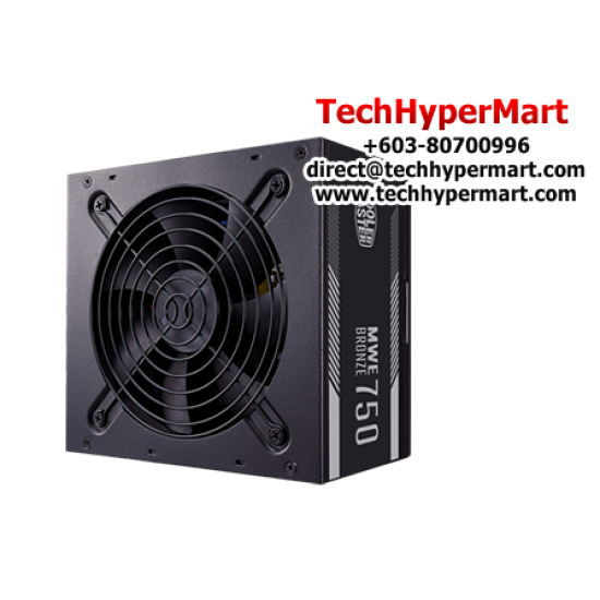 Cooler Master MWE Gold V2 750W PSU (750 Watts, 100-240V, Protections OVP, OPP, SCP, UVP, OTP)