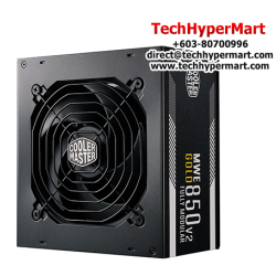 Cooler Master MWE Gold V2 850W PSU (850 Watts, 100-240V, Protections OVP, OPP, SCP, UVP, OTP)