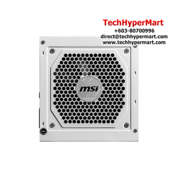 MSI MAG A850GL PCIE5 GOLD WHITE PSU (850 Watts, 100-240V, Protections OCP, OVP, OPP, OTP, SCP, UVP)