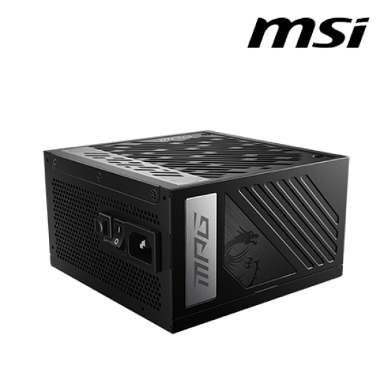 MSI MPG A850G PCIE5 GOLD PSU  (850 Watts, 100-240V, Protections OCP, OVP, OPP, OTP, SCP, UVP)