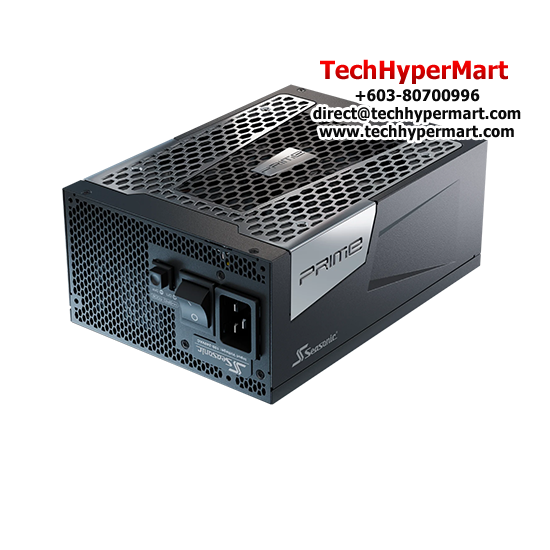 Seasonic Prime PX-1600 ATX 3.1 Platinum PSU  (1600 Watts, 110-240V, Protections OPP, OVP, UVP, OCP, OTP, SCP)