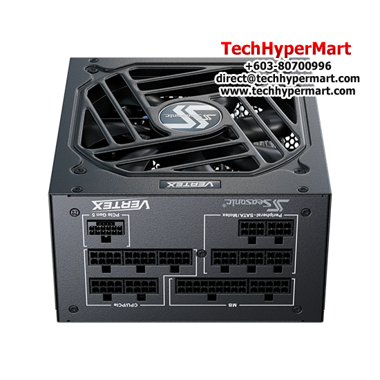 Seasonic Vertex GX-1000 Gold PSU  (1000 Watts, 110-240V, Protections OPP, OVP, UVP, OCP, OTP, SCP)