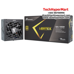 Seasonic Vertex GX-1200 Gold PSU  (1200 Watts, 110-240V, Protections OPP, OVP, UVP, OCP, OTP, SCP)