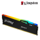Kingston 16GB FURY Beast Desktop RAM (DDR5 6000MHz, CLXX, Black, RGB, EXPO, KF560C36BBEA-16)