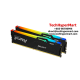 Kingston 32GB FURY Beast Desktop RAM (DDR5 6000MHz, CLXX, Black, RGB, EXPO, Kit Of 2, KF560C36BBEAK2-32)