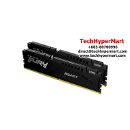 Kingston 32GB FURY Beast Desktop RAM (DDR5 5600MHz, CL36, Black, EXPO, Kit Of 2, KF556C36BBEK2-32)