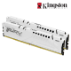 Kingston 32GB FURY Beast Desktop RAM (DDR5 5200MHz, CL36, White, EXPO, Kit Of 2, KF552C36BWEK2-32)