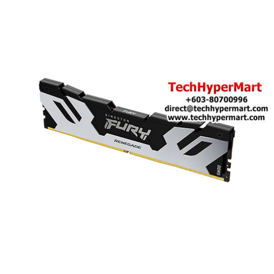 Kingston 16GB FURY Renegade Desktop RAM (DDR5 6400MHz, CL32, Silver, XMP, KF564C32RS-16)