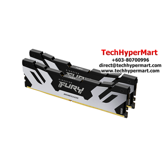 Kingston 32GB FURY Renegade Desktop RAM (DDR5 8000MHz, CL38, Silver, XMP, Kit Of 2, KF580C38RSK2-32) Kingston 32GB FURY Renegade Desktop RAM (DDR5 8000MHz, CL38, Silver, XMP, Kit Of 2, KF580C38RSK2-32)