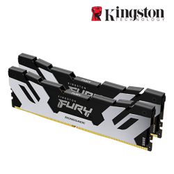 Kingston 32GB FURY Renegade Desktop RAM (DDR5 6400MHz, CL32, Silver, XMP, Kit Of 2, KF564C32RSK2-32)