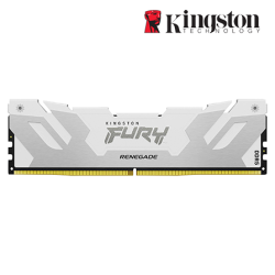Kingston 16GB FURY Renegade Desktop RAM (DDR5 6800MHz, CL36, White, XMP, KF568C36RW-16)