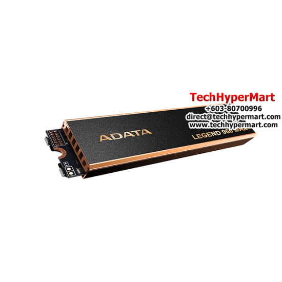 Adata LEGEND 960 MAX HEATSINK SSD (2TB) (2TB Capacity, M.2 2280, PCIe Gen4 x4)