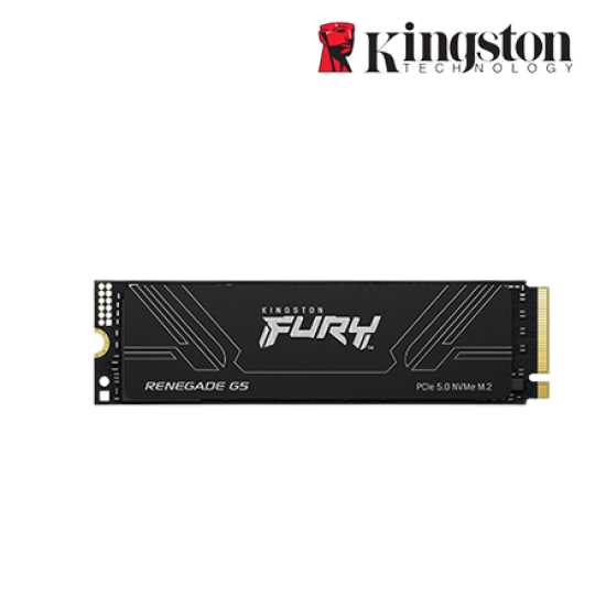 Kingston FURY RENEGADE G5 M.2 2280 PCIe 1TB Drive (PCIe NVMe 5.0 x4, 14200MB/s Read and 11000MB/s Write)
