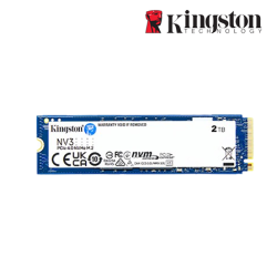 Kingston NV3 M.2 2280 PCIe 2TB Drive (PCIe NVMe 4.0 x4, 6000MB/s Read and 5000MB/s Write)