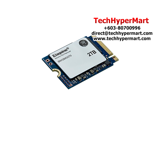 Kingston NV3 M.2 2230 PCIe 2TB Drive (PCIe NVMe 4.0 x4, 6000MB/s Read and 5000MB/s Write)