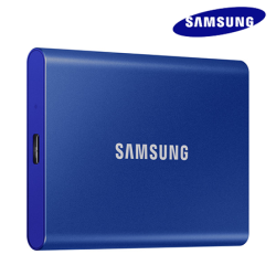 Samsung PROTABLE T7 2TB SSD USB3.2 TYPE-C (2TB of Capacity, Read Up to 1050 MB/s)