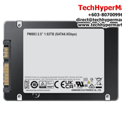 Samsung Enterprise SSD PM893 2.5'' 1.92TB SSD (MZ-7L31T900, 1.92TB, Read 550MB/s, Write 520MB/s, SATA 6Gb/s)