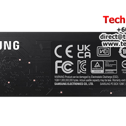 Samsung 980 M.2 1TB SSD (MZ-V8V1T0BW, 1TB, Read 2900MB/s, Write 1300MB/s, PCIe 3.0)