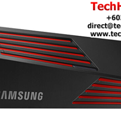 Samsung 990 Pro Heatsink M.2 PCIe 4.0 2TB SSD (MZ-V9P2T0CW, 2TB, Read 7450MB/s, Write 6900MB/s, PCIe 4.0)
