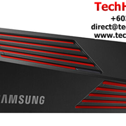 Samsung 990 Pro Heatsink M.2 PCIe 4.0 1TB SSD (MZ-V9P1T0CW, 1TB, Read 7450MB/s, Write 6900MB/s, PCIe 4.0)