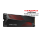 Samsung 990 Pro Heatsink M.2 PCIe 4.0 1TB SSD (MZ-V9P1T0CW, 1TB, Read 7450MB/s, Write 6900MB/s, PCIe 4.0)