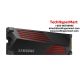 Samsung 990 Pro Heatsink M.2 PCIe 4.0 4TB SSD (MZ-V9P4T0CW, 4TB, Read 7450MB/s, Write 6900MB/s, PCIe 4.0)