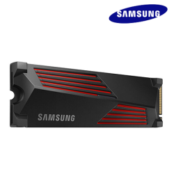 Samsung 990 Pro Heatsink M.2 PCIe 4.0 2TB SSD (MZ-V9P2T0CW, 2TB, Read 7450MB/s, Write 6900MB/s, PCIe 4.0)