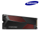 Samsung 990 Pro Heatsink M.2 PCIe 4.0 1TB SSD (MZ-V9P1T0CW, 1TB, Read 7450MB/s, Write 6900MB/s, PCIe 4.0)