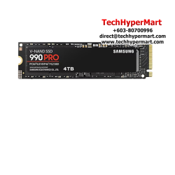 Samsung 990 Pro M.2 PCIe 4.0 4TB SSD (MZ-V9P4T0BW, 4TB, Read 7450MB/s, Write 6900MB/s, PCIe 4.0)