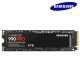 Samsung 990 Pro M.2 PCIe 4.0 4TB SSD (MZ-V9P4T0BW, 4TB, Read 7450MB/s, Write 6900MB/s, PCIe 4.0)