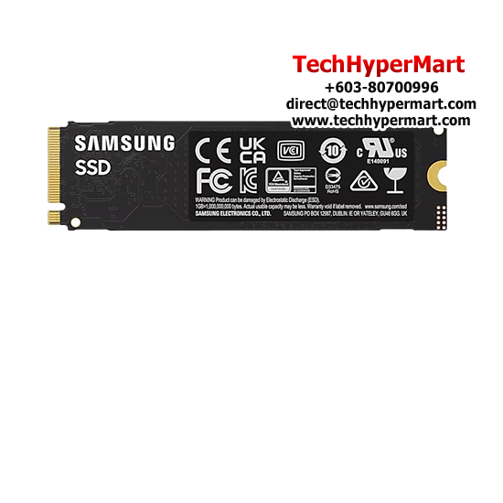 Samsung 990 EVO Plus M.2 1TB SSD (MZ-V9S1T0BW, 1TB, Read 7150MB/s, Write 6300MB/s, PCIe 4.0)