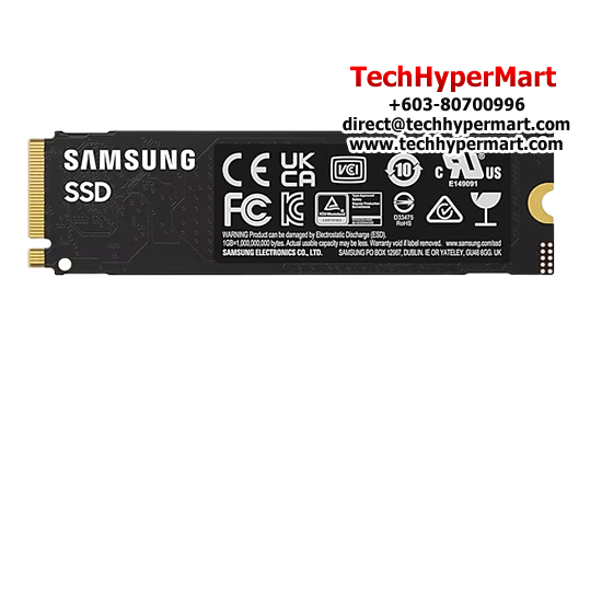 Samsung 990 EVO Plus M.2 2TB SSD (MZ-V9S2T0BW, 2TB, Read 7250MB/s, Write 6300MB/s, PCIe 4.0)