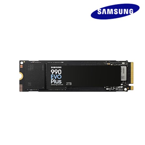 Samsung 990 EVO Plus M.2 2TB SSD (MZ-V9S2T0BW, 2TB, Read 7250MB/s, Write 6300MB/s, PCIe 4.0)