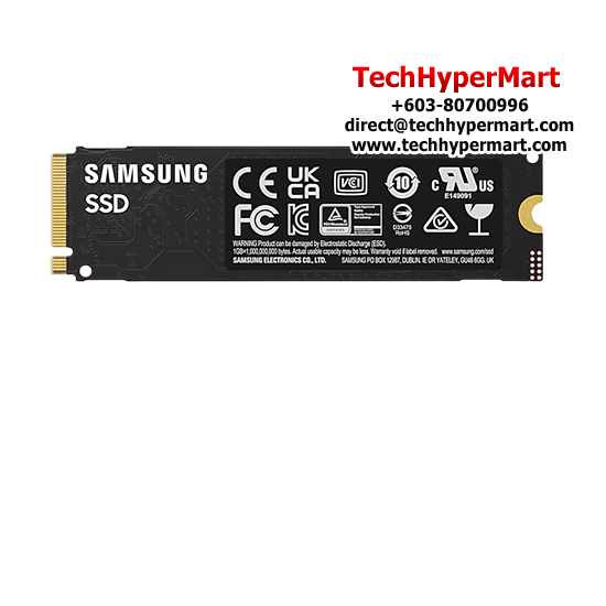 Samsung 990 EVO Plus M.2 4TB SSD (MZ-V9S4T0BW, 4TB, Read 7250MB/s, Write 6300MB/s, PCIe 4.0)