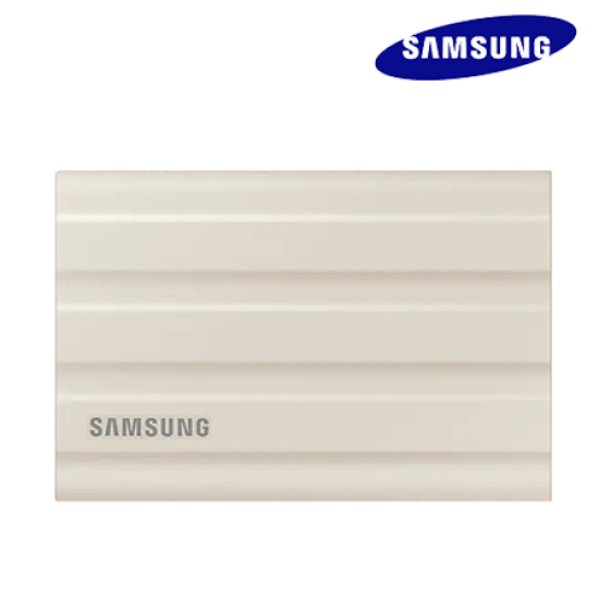 Samsung PROTABLE T7 SHIELD 2TB SSD (SAM-MUPE2T0KWW, 2TB of Capacity, Read Up to 1050 MB/s, AES 256-bit Encryption)