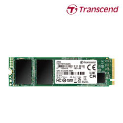Transcend  1TB Solid State Drive (TS1TMTE220S, NVMe PCIe, Read 3500MB/s, Write 3200MB/s, 3D NAND flash)
