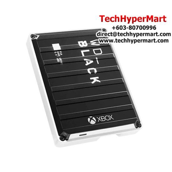 WD BLACK P10 2TB Game Drive SSD (WDBA6U0020BBK) 2TB, WD Reliability, Automatic Backup, Easy to Use)
