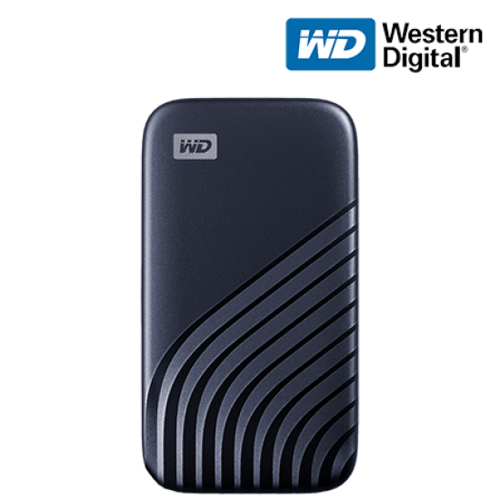 WD My Passport 2TB PC SSD (WDBAGF0020BBL) (2TB, WD Reliability, Automatic Backup, Easy to Use)