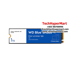 WD Blue M.2 1TB SSD (WDS100T3B0E, 1TB, Leading-edge reliability, Broad compatibility, Enhanced power efficiency)