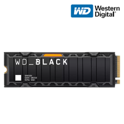 WD Black 2TB PCIE SSD (WDS200T2XHE, 2TB, 7300MB/s Read, 6600MB/s Write, Heatsink)