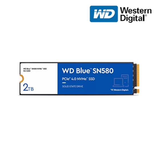 WD Blue M.2 2TB SSD (WDS200T3B0E, 2TB, Leading-edge reliability, Broad compatibility, Enhanced power efficiency)