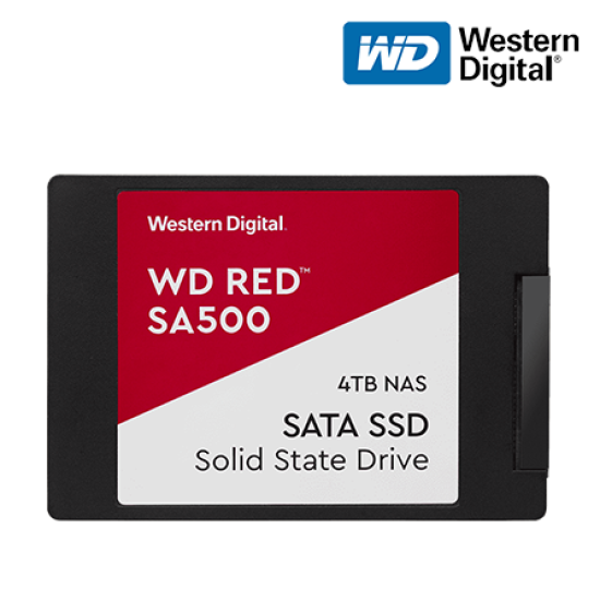 WD Red 2.5" 4TB SSD (WDS400T1R0A, 4TB, SATA 6 Gb/s, 7mm)