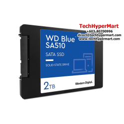 WD Blue 2.5" 2TB SSD (WDS200T3B0A) (2TB, Leading-edge reliability, Broad compatibility, Enhanced power efficiency)