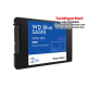 WD Blue 2.5" 2TB SSD (WDS200T3B0A) (2TB, Leading-edge reliability, Broad compatibility, Enhanced power efficiency)