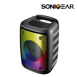 SonicGear AUDIOX PRO 500 HD Speaker (20watts, Bluetooth 5.3, 1 x 4 driver, 150Hz ~ 18KHz)