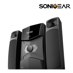 SonicGear EVO 9 BTMI Speaker (60watts, Bluetooth, AUX-in Audio, Karaoke Function)